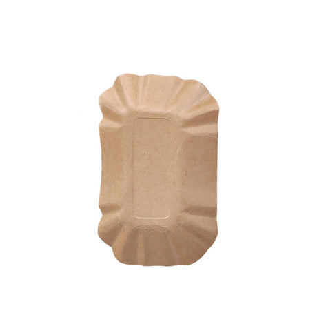 NATURESTAR® Pappschalen, oval 1 Karton (8 Packungen × 250 Stück), 90 × 140 × 30 mm