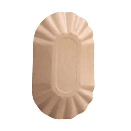 NATURESTAR® Pappschalen, oval 1 Packung (250 Stück), 110 × 195 × 32 mm