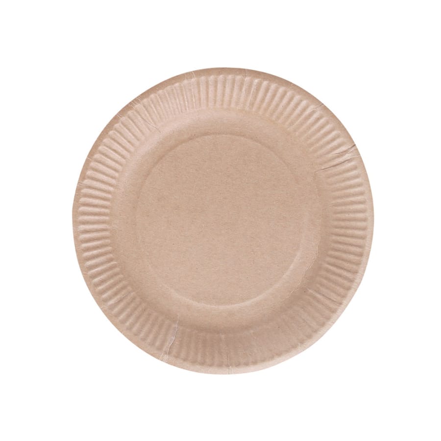 NATURESTAR® Pappteller, rund 1 Packung (100 Stück), Ø 18 cm