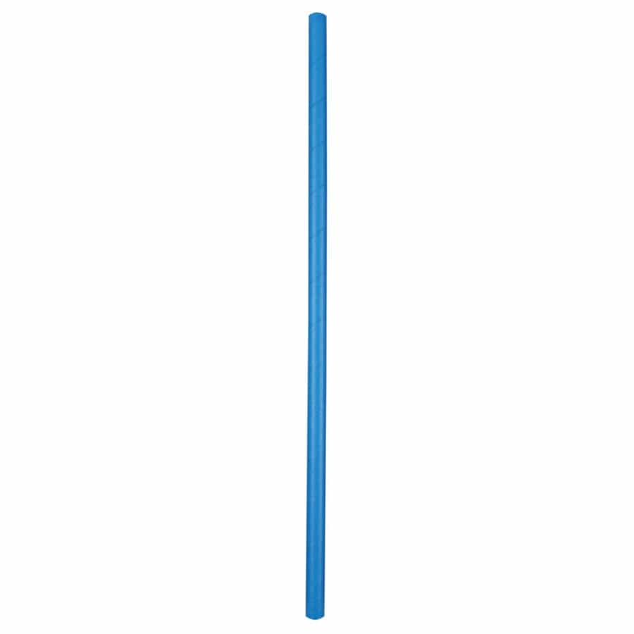 NATURESTAR® Strohhalm aus Papier JUMBO, Ø 8 mm 1 Packung (100 Stück), Blau