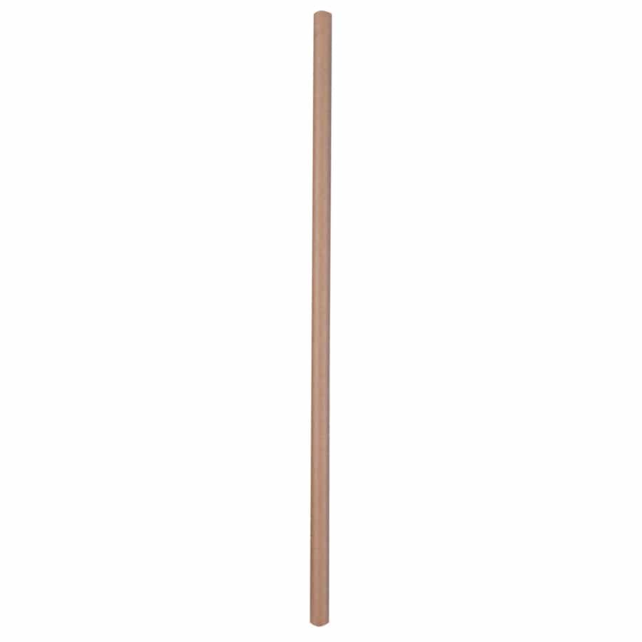 NATURESTAR® Strohhalm aus Papier JUMBO, Ø 8 mm 1 Packung (100 Stück), Braun