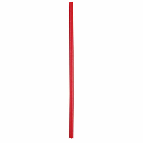 NATURESTAR Strohhalm aus Papier JUMBO, Ø 8 mm 1 Packung (100 Stück), Rot
