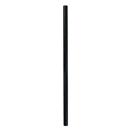 NATURESTAR Strohhalm aus Papier JUMBO, Ø 8 mm 1 Packung (100 Stück), Schwarz