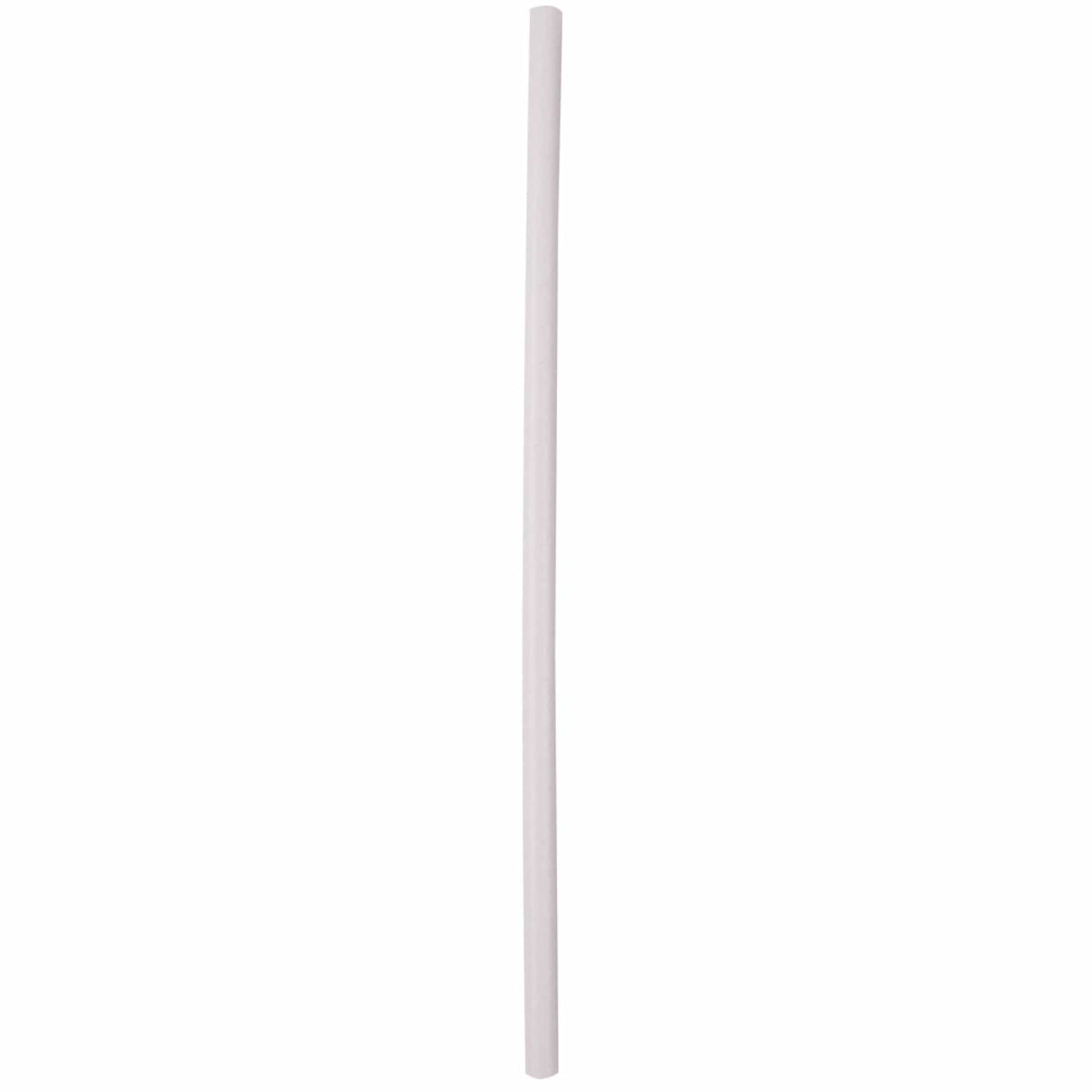 NATURESTAR Strohhalm aus Papier JUMBO, Ø 8 mm 1 Packung (100 Stück), Weiß