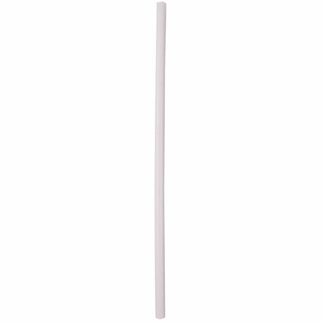 NATURESTAR Strohhalm aus Papier JUMBO, Ø 8 mm 1 Packung (100 Stück), Weiß