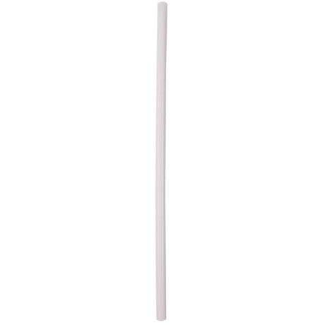 NATURESTAR® Strohhalm aus Papier JUMBO, Ø 8 mm 1 Packung (100 Stück), Weiß