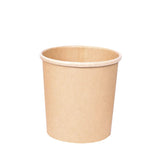 NATURESTAR® Suppenbecher MINESTRONE, aus Kraftpapier 1 Packung (25 Stück × 500 ml)