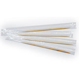 NATURESTAR® Zahnstocher in Cellophan gehüllt 1 Box (1000 Stück), Birkenholz