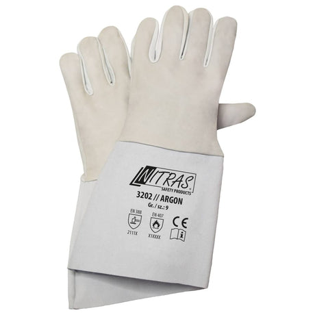 NITRAS Argon Nappalederhandschuhe Größe 10 – 1 Paar