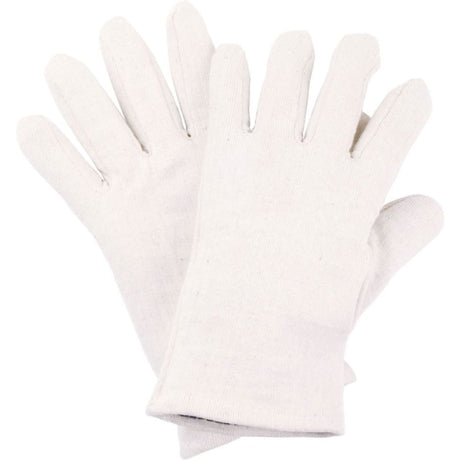 NITRAS Baumwoll-Jersey-Handschuhe, Damengröße Damengröße – 1 Paar