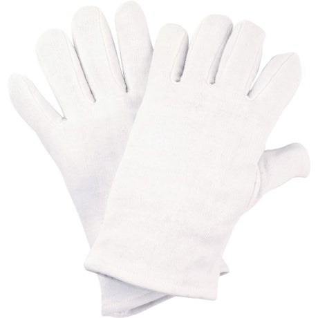 NITRAS Baumwoll-Trikot-Handschuhe, Größen 6–12 Größe 10 – 1 Karton (600 Paar)