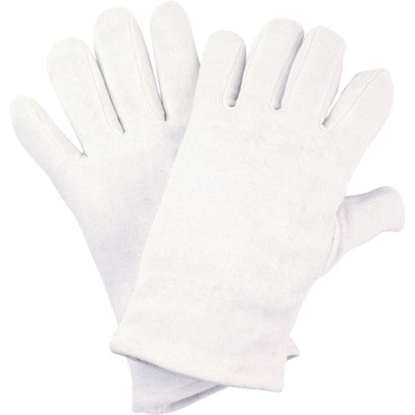 NITRAS Baumwoll-Trikot-Handschuhe, Größen 6–12 Größe 12 – 1 Karton (600 Paar)