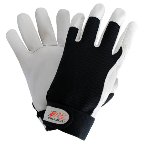NITRAS Dexter 1 Mechanikerhandschuh Größe 10 – 1 Karton (60 Paar)
