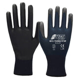 NITRAS FLEXIBLE FIT MF Strickhandschuhe, dunkelblau Größe 9 – 1 Karton (144 Paar)