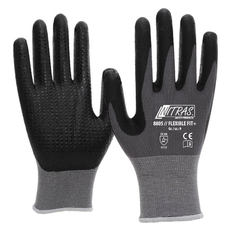 NITRAS Flexible Fit + Strickhandschuh Gr. 10 – 1 Paar