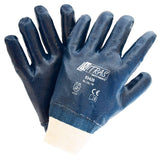 NITRAS Nitrilhandschuhe, vollbeschichtet L (8) – 1 Packung (12 Paar)
