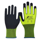 NITRAS NYLOTEX SOFT HV Schutzhandschuhe, neongelb Größe 8 – 1 Paar