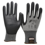 NITRAS® TAEKI Schnittschutzhandschuhe, PU-Beschichtung S (6) – 1 Karton (100 Paar)