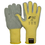 NITRAS® TAEKI Spezialfaser-Strickhandschuhe, Schnittschutz EN 388 L (8) – 1 Karton (100 Paar)