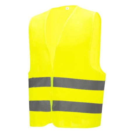 NITRAS® Textil-Warnweste Einheitsgröße Einheitsgröße Normal – 1 Karton (50 Stück)