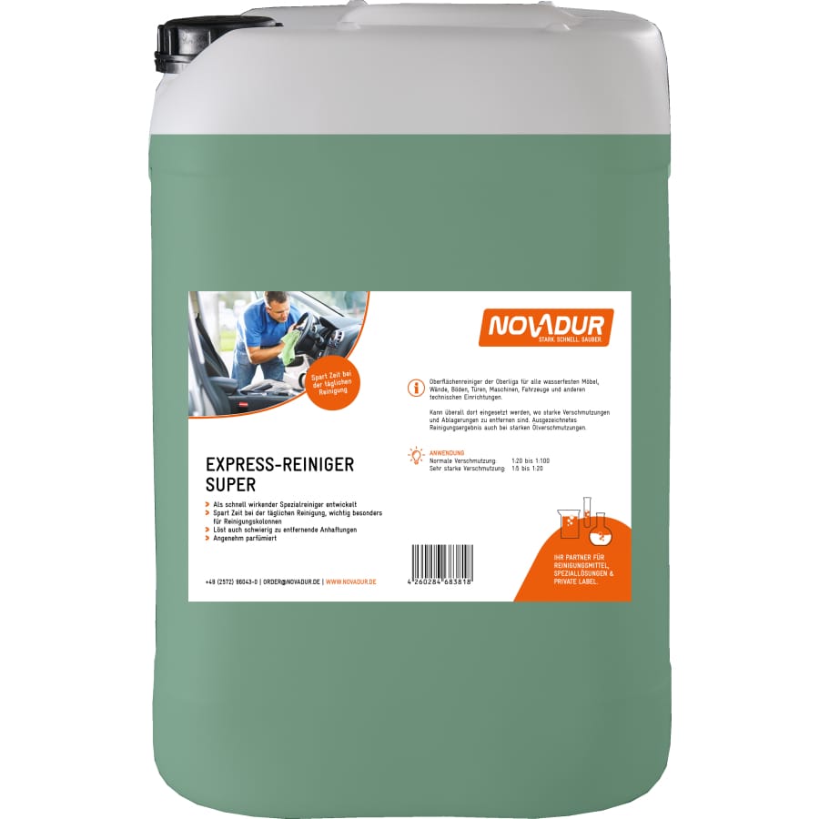 NOVADUR Express-Reiniger SUPER 20 Liter - Kanister