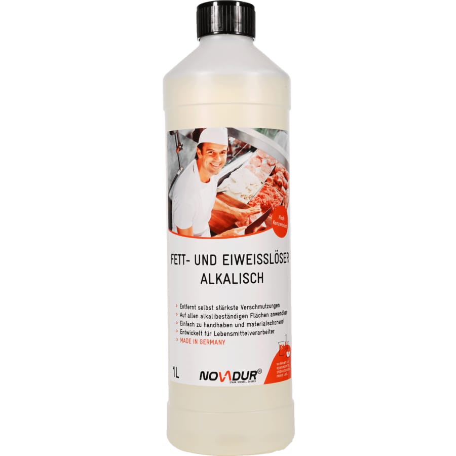 NOVADUR Fett- und Eiweißlöser alkalisch 1000 ml - Flasche