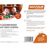 NOVADUR Flächenreiniger auf Basis Alkohol
