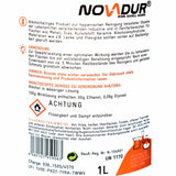 NOVADUR Flächenreiniger auf Basis Alkohol