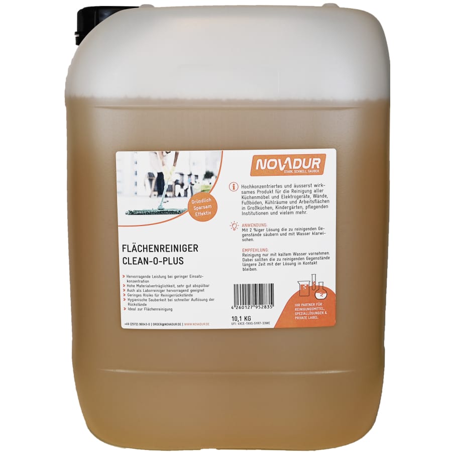 NOVADUR Flächenreiniger Clean-O-Plus 10 l - Kanister