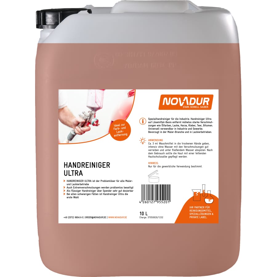 NOVADUR Handreiniger Ultra 10 l - Kanister