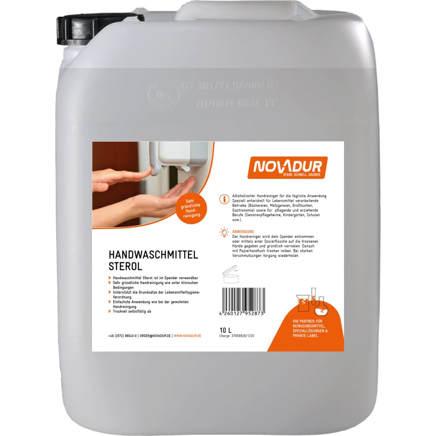 NOVADUR Handwaschmittel Sterol 10 Liter - Kanister