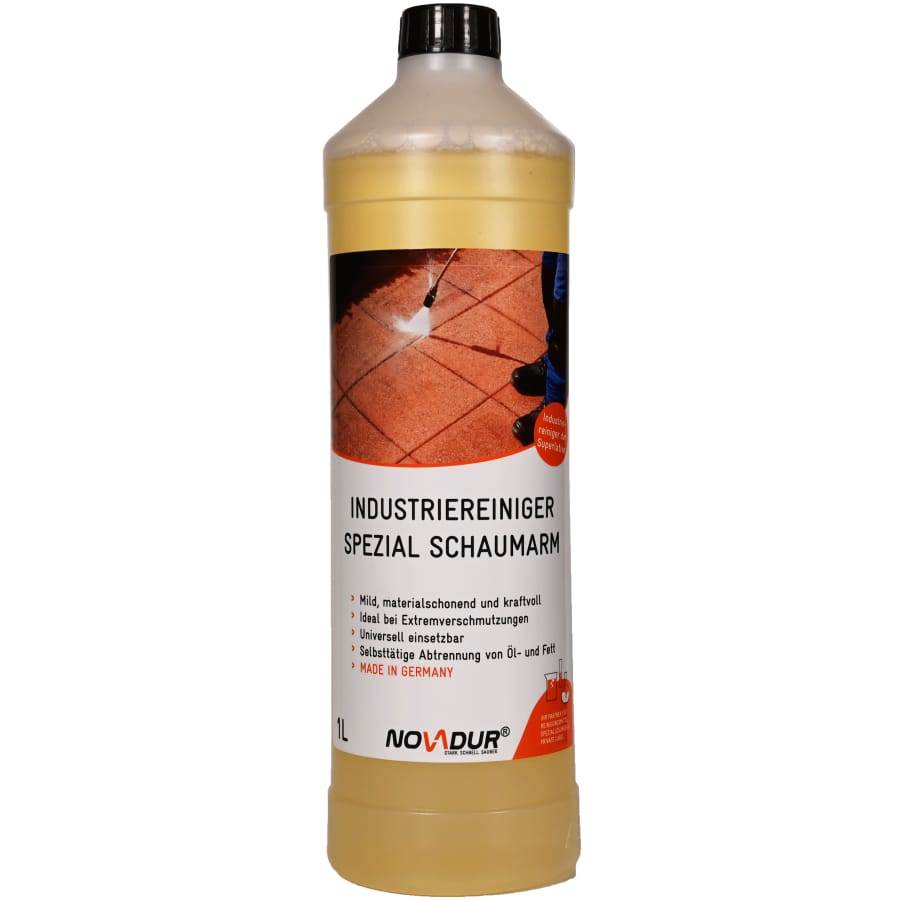 NOVADUR Industrie-Reiniger Spezial Schaumarm 1000 ml - Flasche