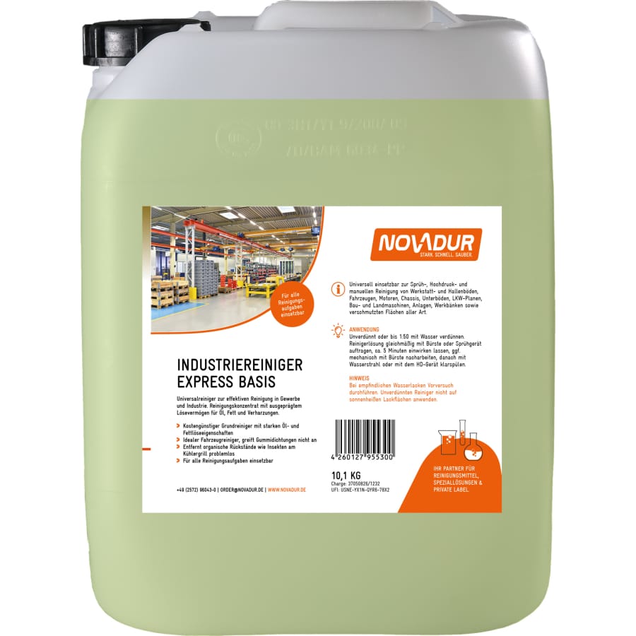 NOVADUR Industriereiniger Express Basis 10 l - Kanister