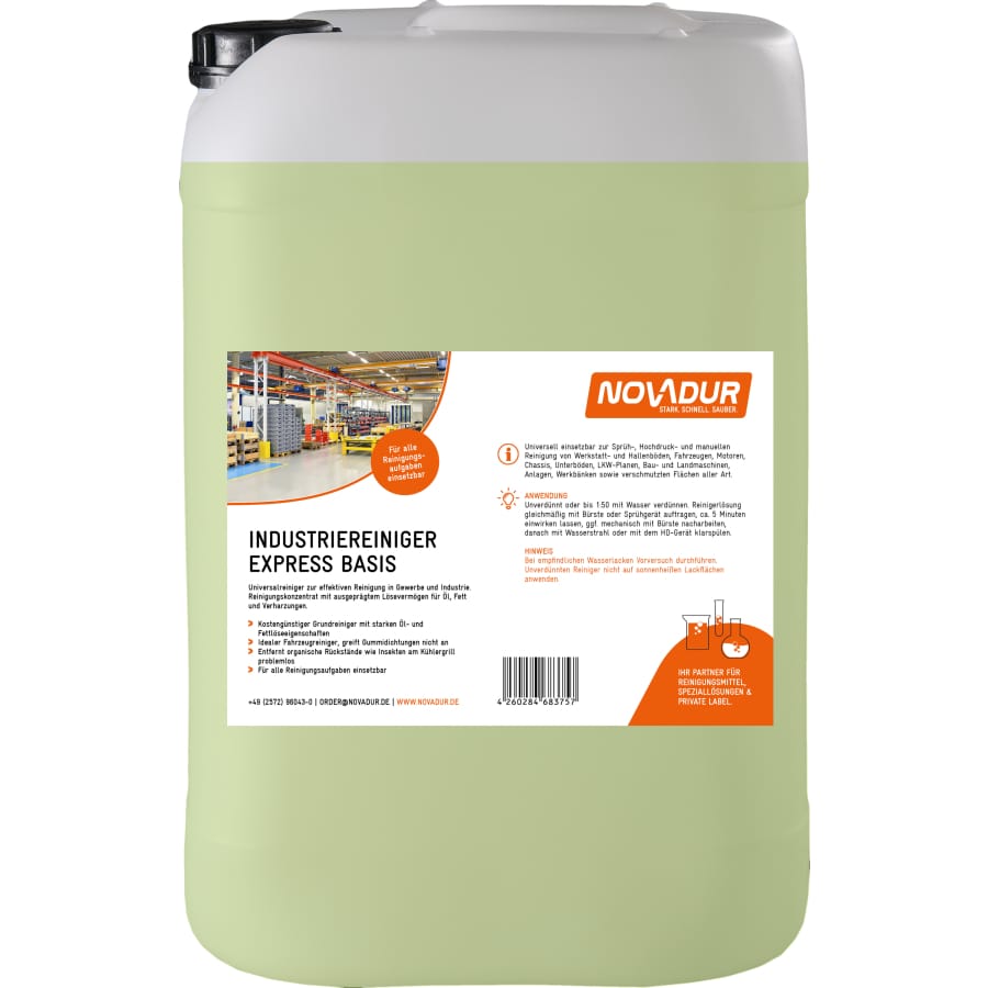 NOVADUR Industriereiniger Express Basis 20 Liter - Kanister