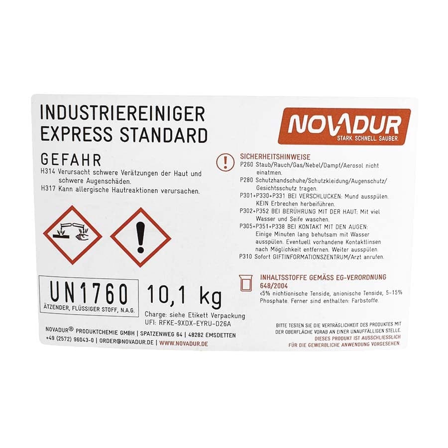 NOVADUR Industriereiniger Express Standard