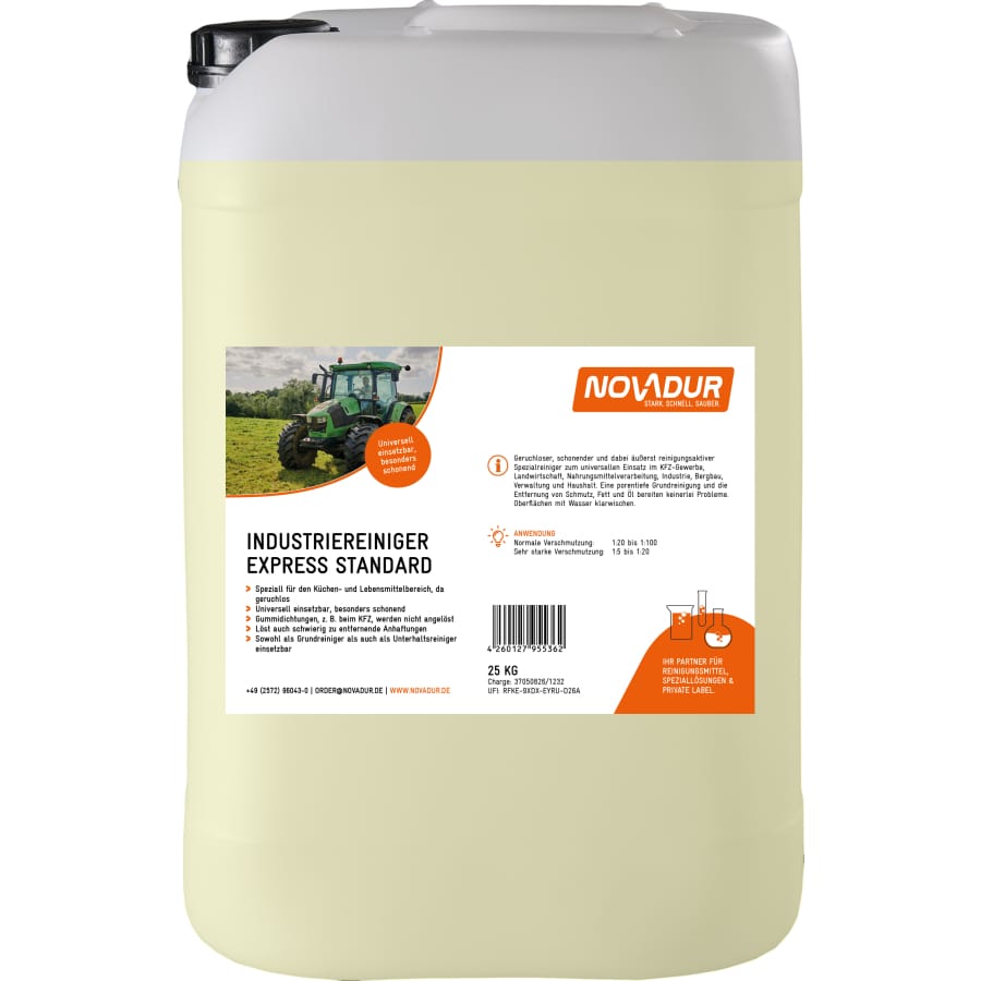 NOVADUR Industriereiniger Express Standard 20 Liter - Kanister