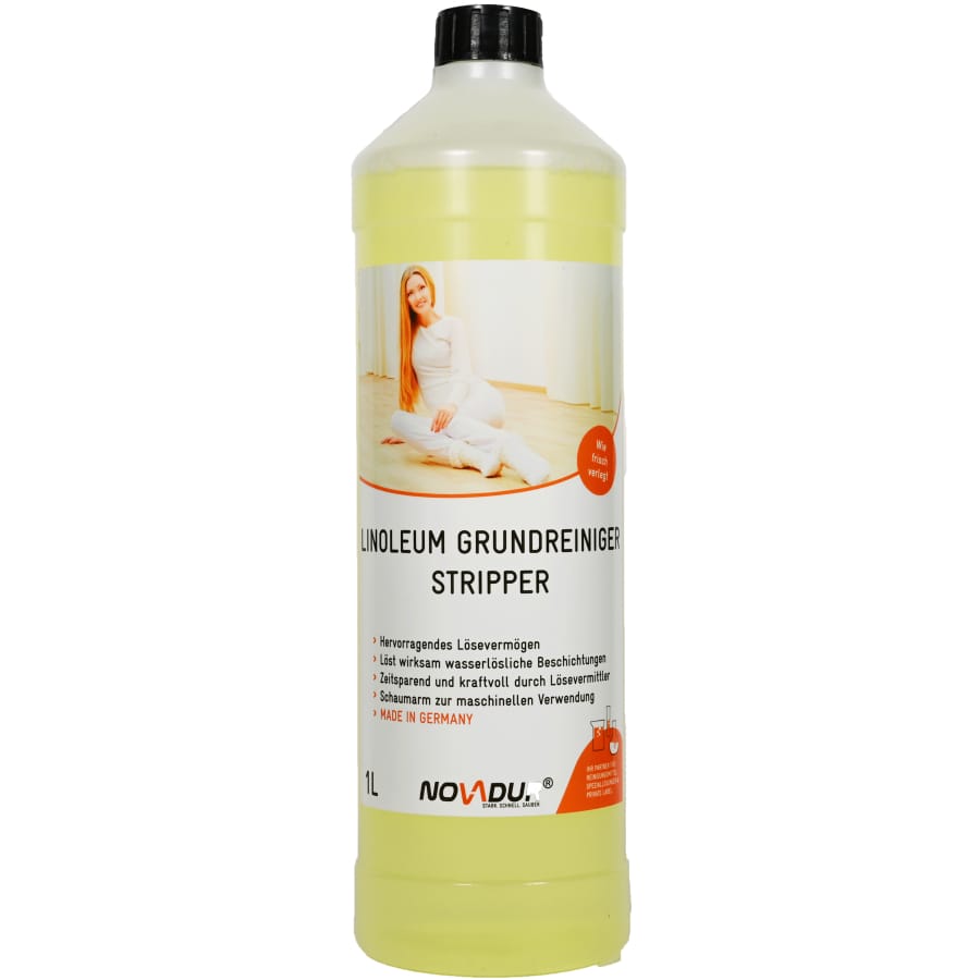 NOVADUR Linoleum Grundreiniger Stripper 1000 ml - Flasche