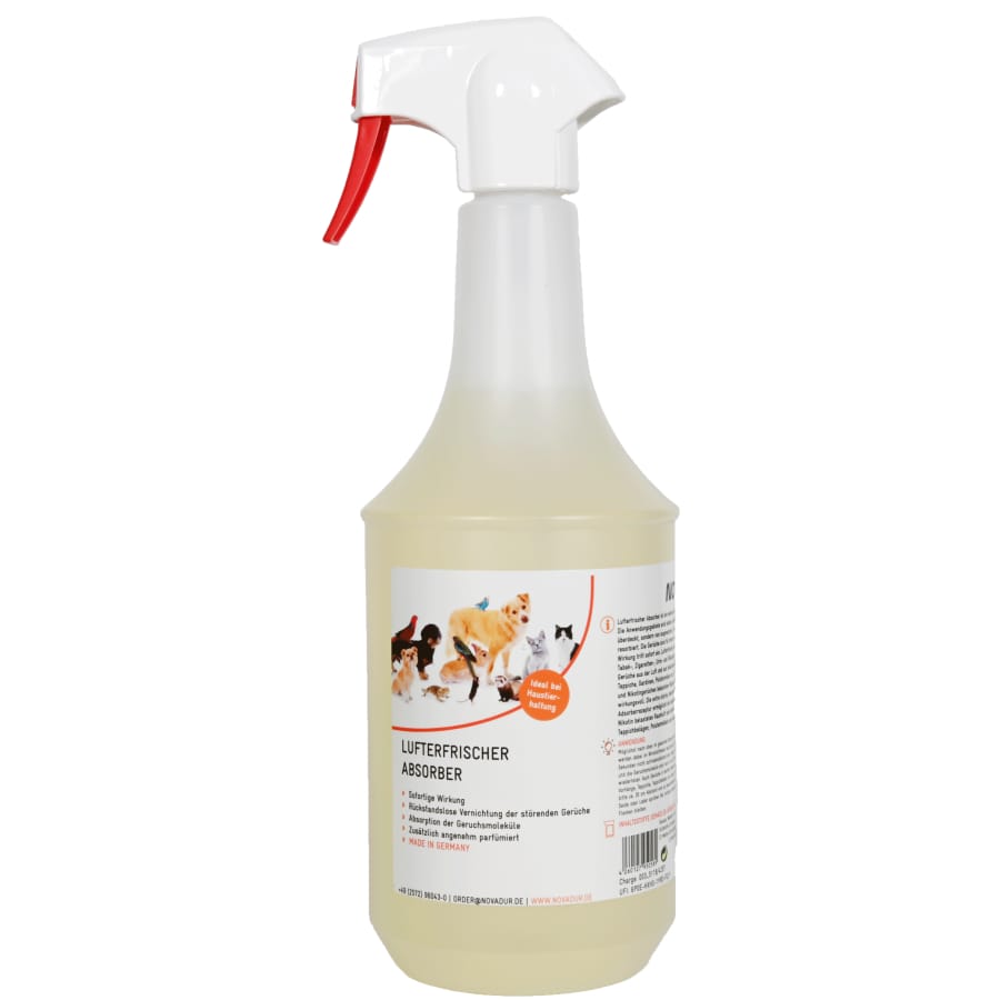 NOVADUR Lufterfrischer Absorber 1000 ml - Flasche