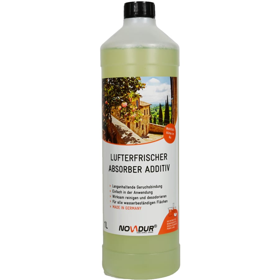 NOVADUR Lufterfrischer Absorber Additiv 1000 ml - Flasche