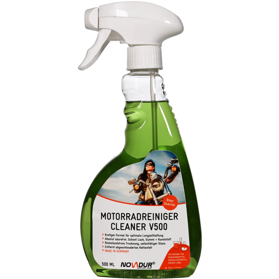 NOVADUR Motorradreiniger Cleaner 500 ml - Sprühflasche
