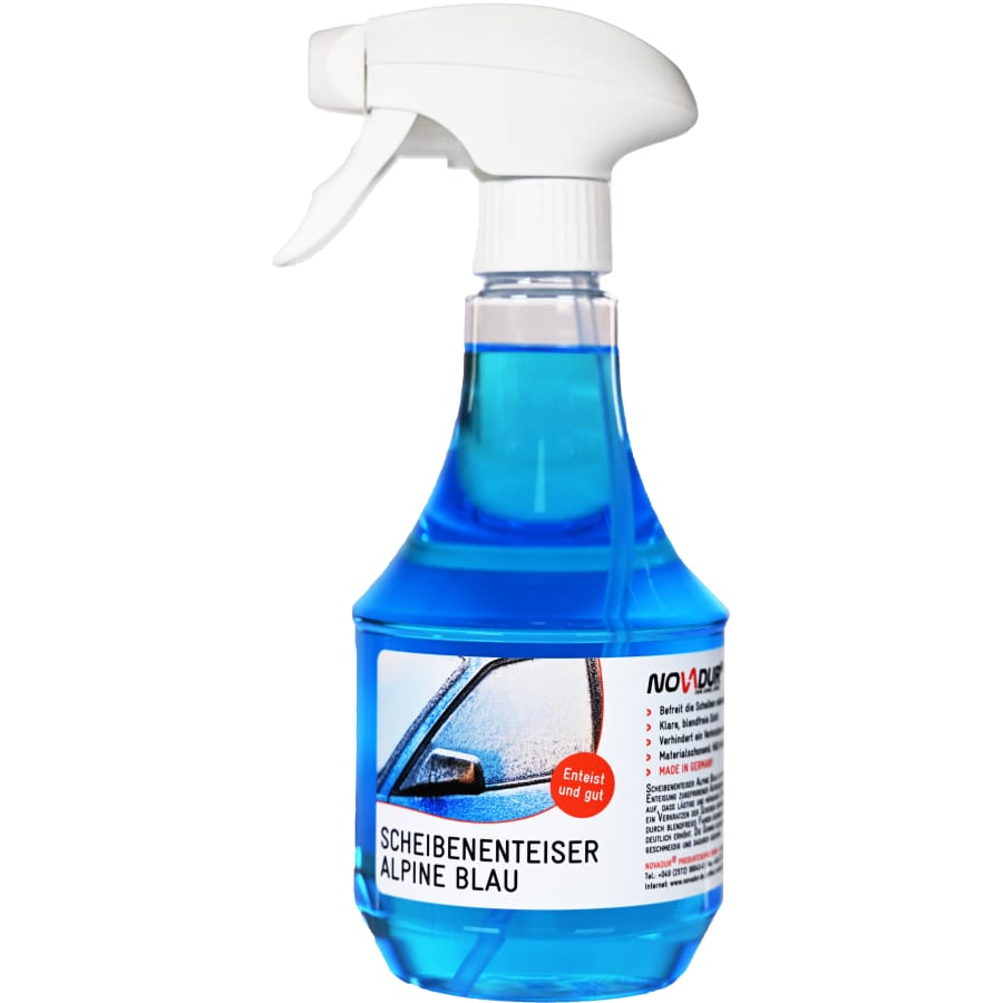 NOVADUR Scheibenenteiser Alpine Blau