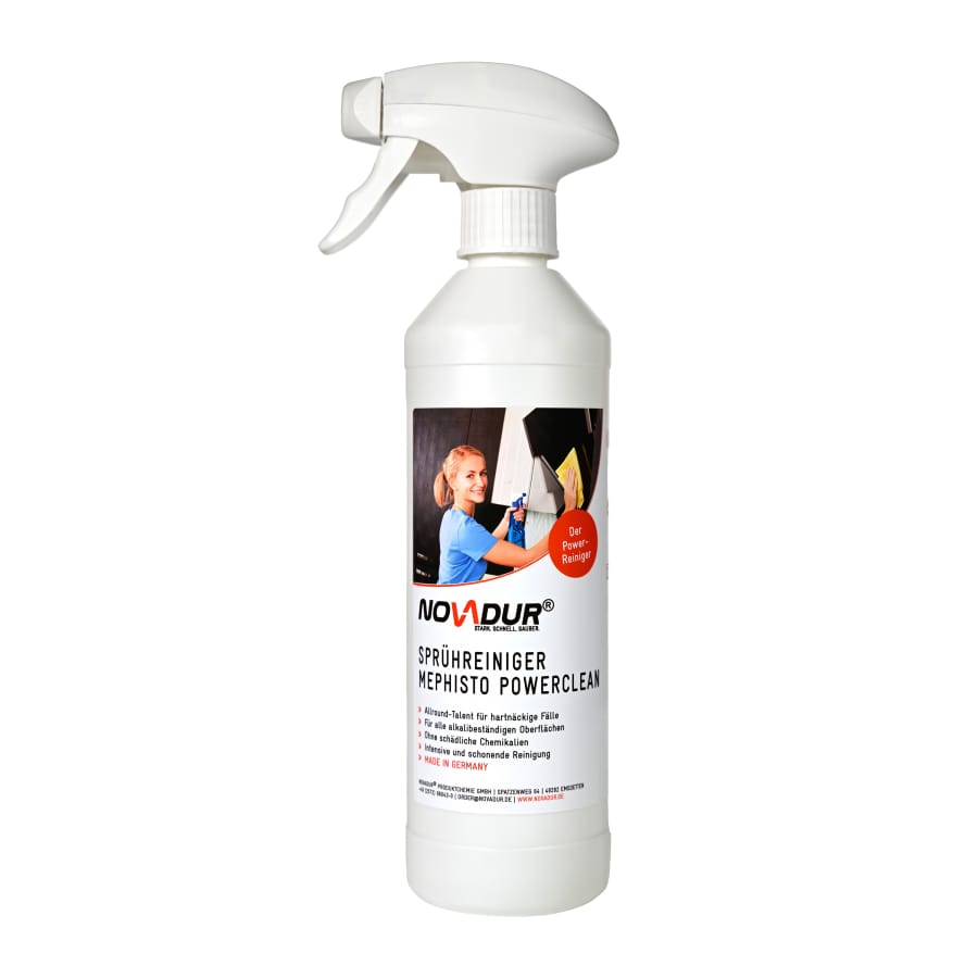 NOVADUR Sprühreiniger Mephisto Power-Clean 500 ml - Sprühflasche