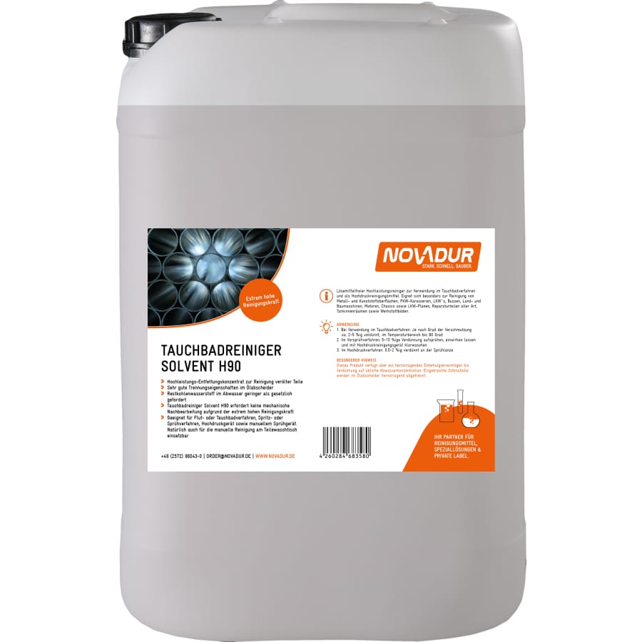 NOVADUR Tauchbad-Reiniger Solvent H90