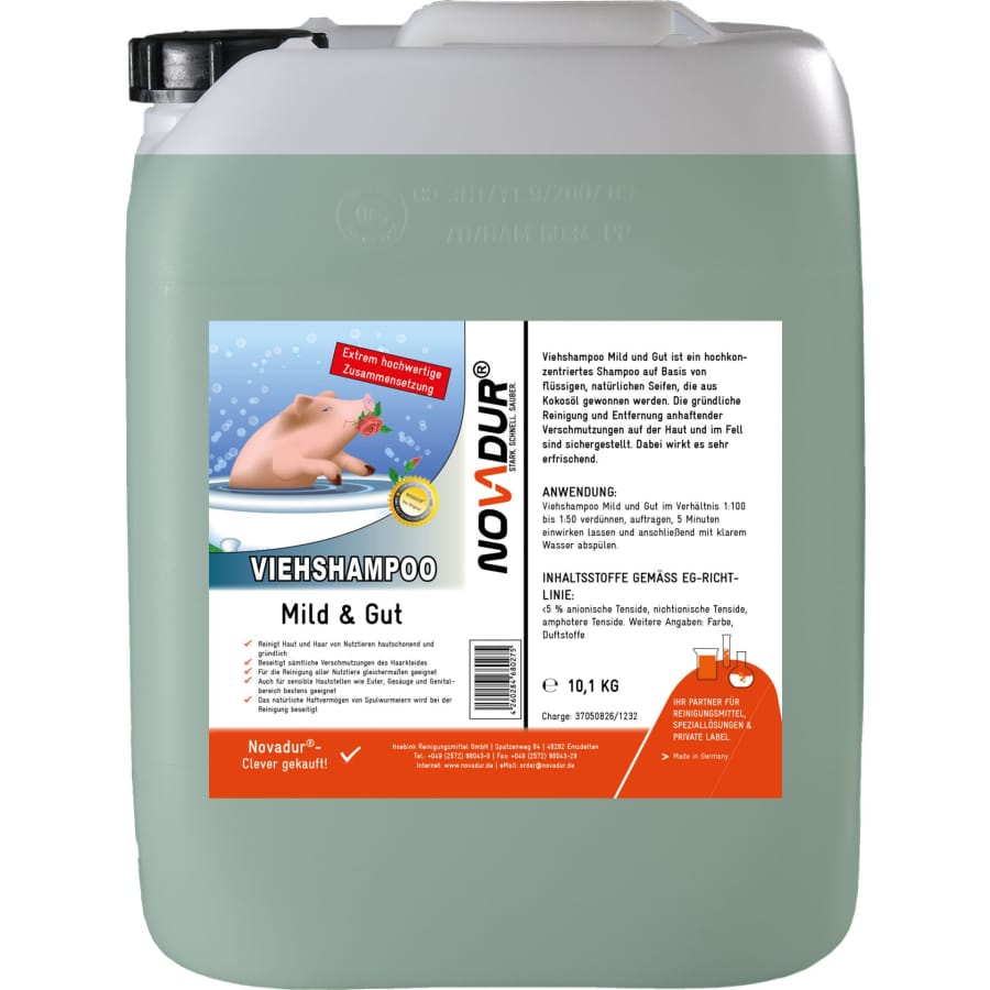 NOVAFERA Agrarstar Viehshampoo 10,1 kg - Kanister