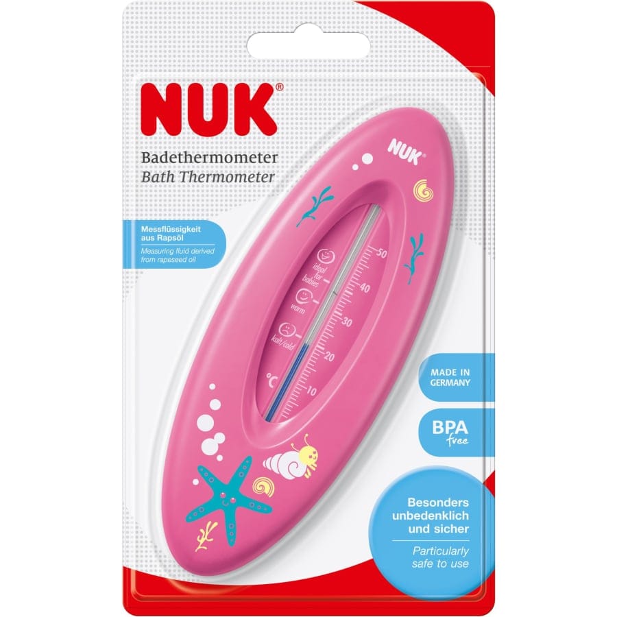 NUK Badethermometer mit Motiven aus der Wasserwelt