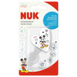 NUK Disney Schnullerband mit Befestigungsring Mickey Mouse, weiß