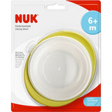 NUK Easy Learning Fütterlöffel und Esslernschale Esslernschale mit 2 Deckeln