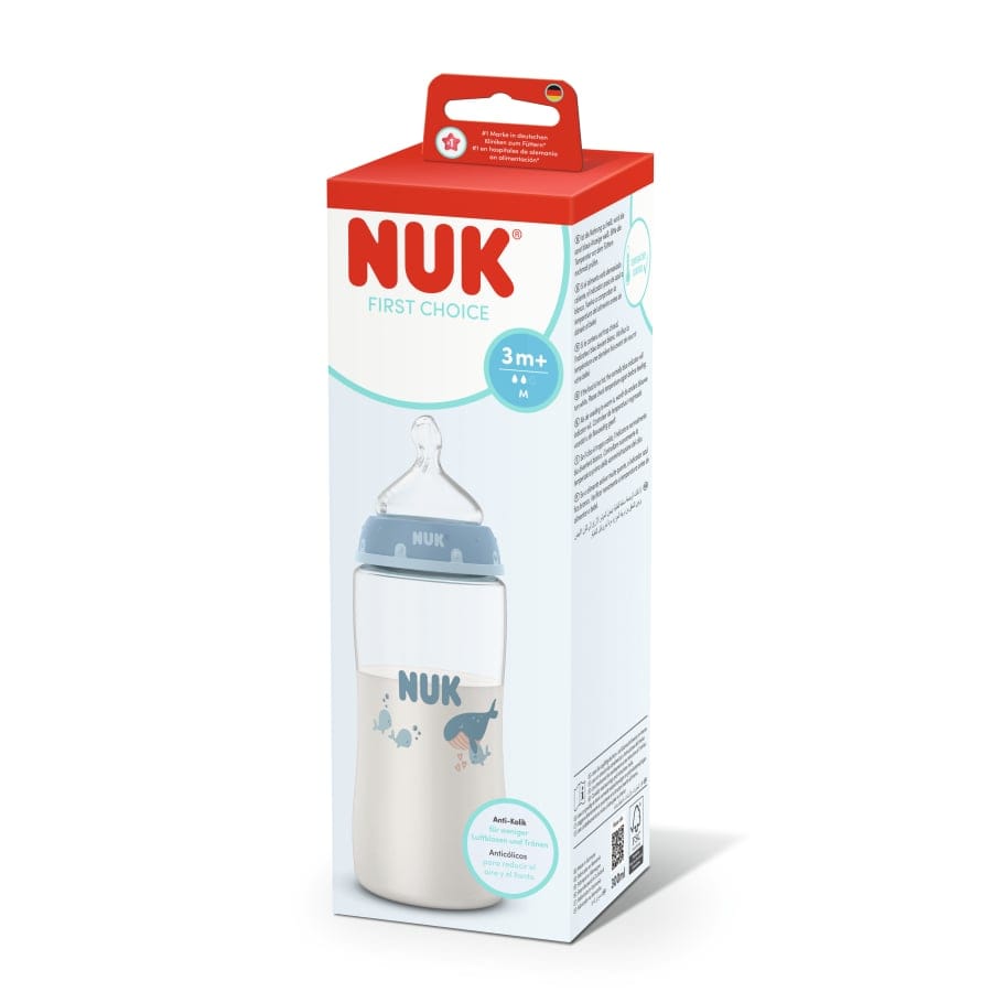 NUK First Choice Babyflasche mit Temperaturkontrolle 300 ml