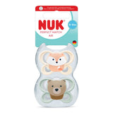 NUK Perfect Match Air Schnuller mit großer Öffnung 0–6 Monate