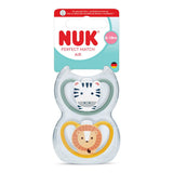 NUK Perfect Match Air Schnuller mit großer Öffnung 6–18 Monate